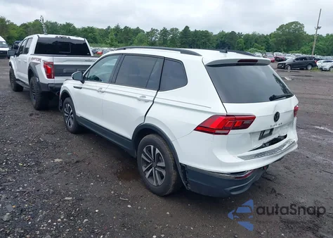 2024 Volkswagen Tiguan 2.0T S из США, поврежденный, VIN 3VVFB7AXXRM010880